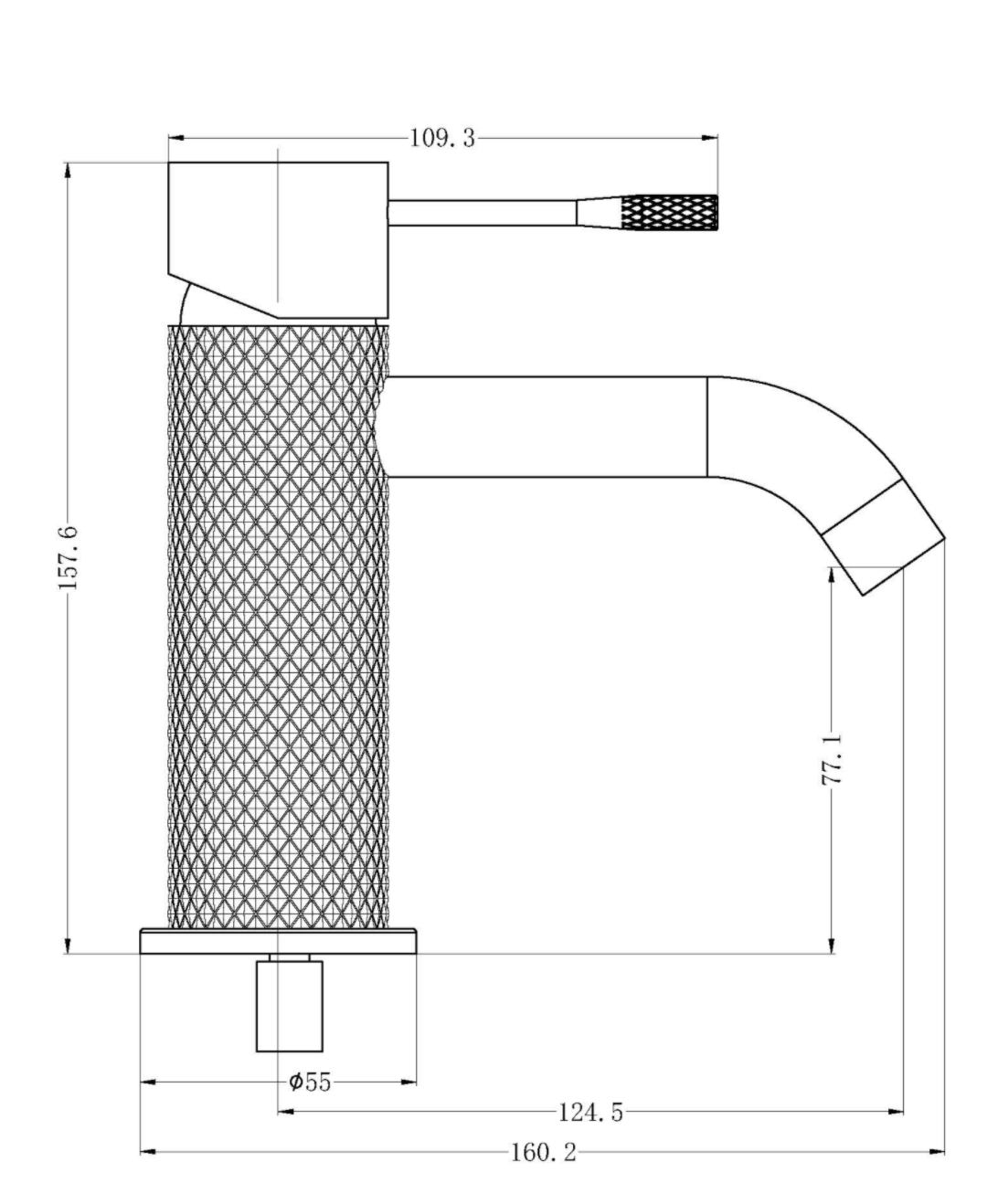 Opal Basin Mixer - Designer Bathware
