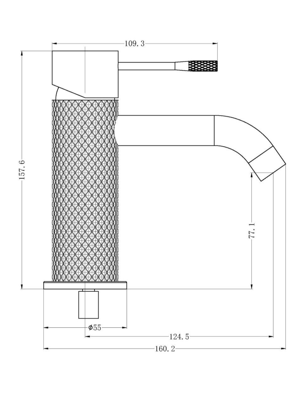 Opal Basin Mixer - Designer Bathware