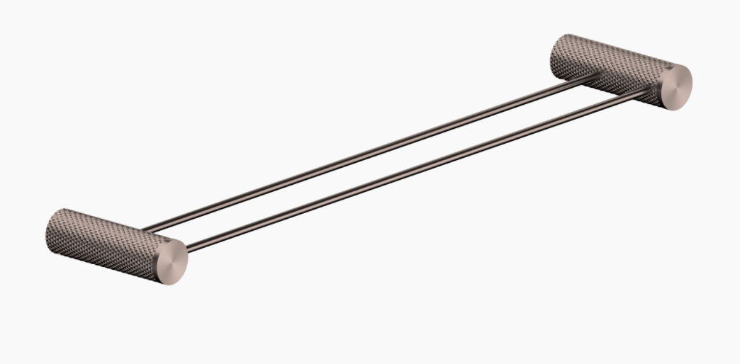Opal Double Towel Rail 600MM - Designer Bathware
