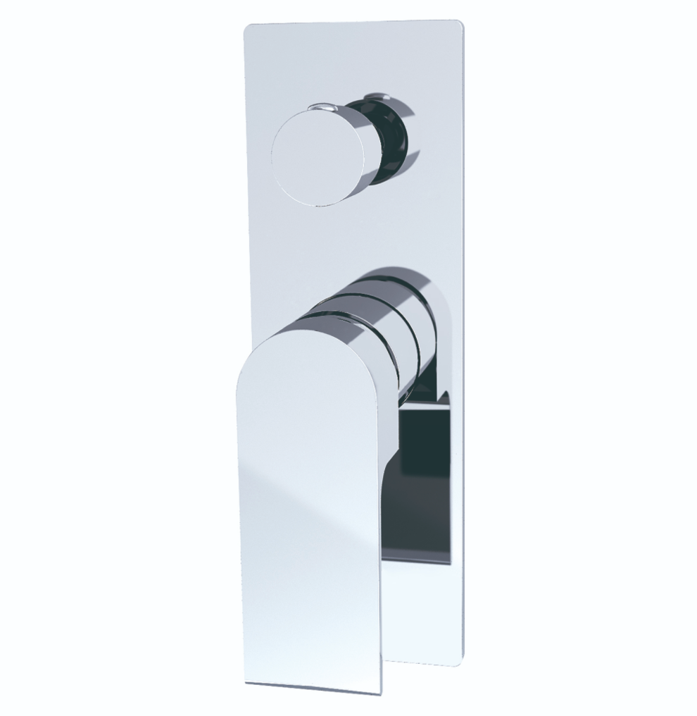 Bianca Shower Mixer With Diverter Chrome