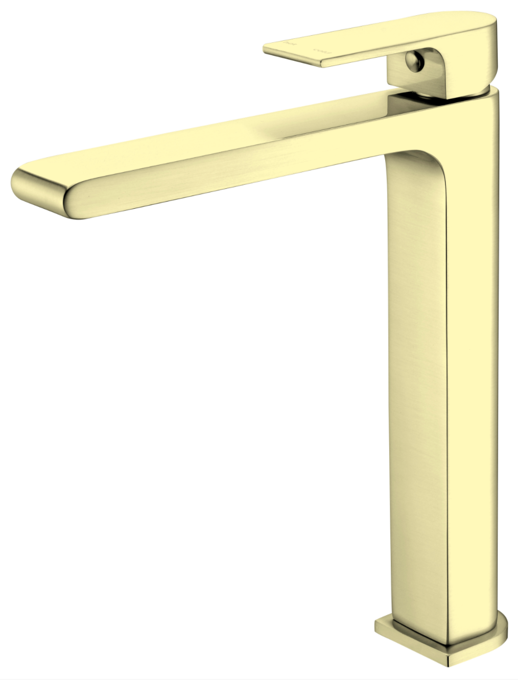 Nero Bianca Tall Basin Mixer - Brushed Gold