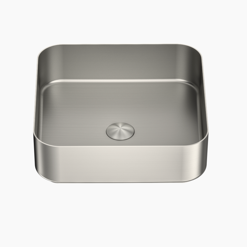 Opal Stainless Steel Basin - Designer Bathware