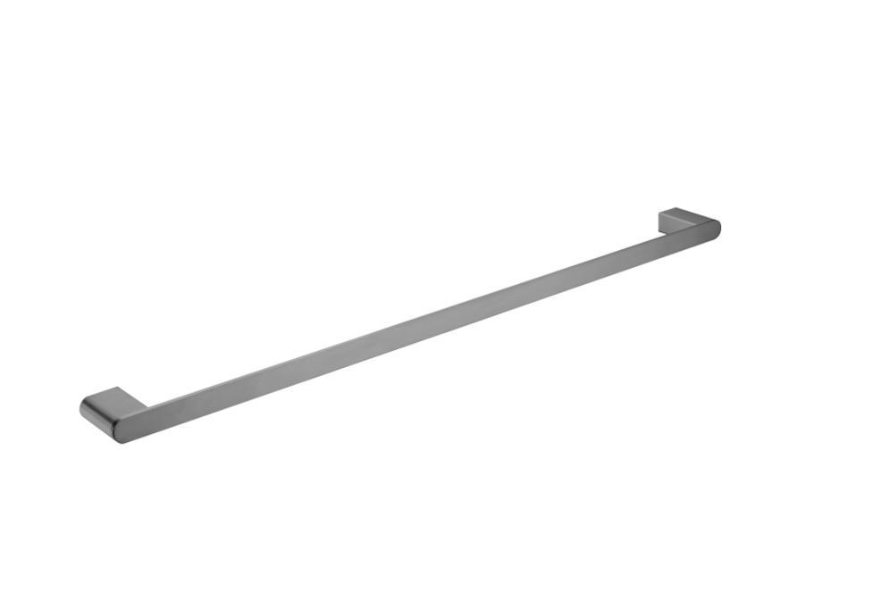 Bianca Single Towel Rail 800mm Gunmetal