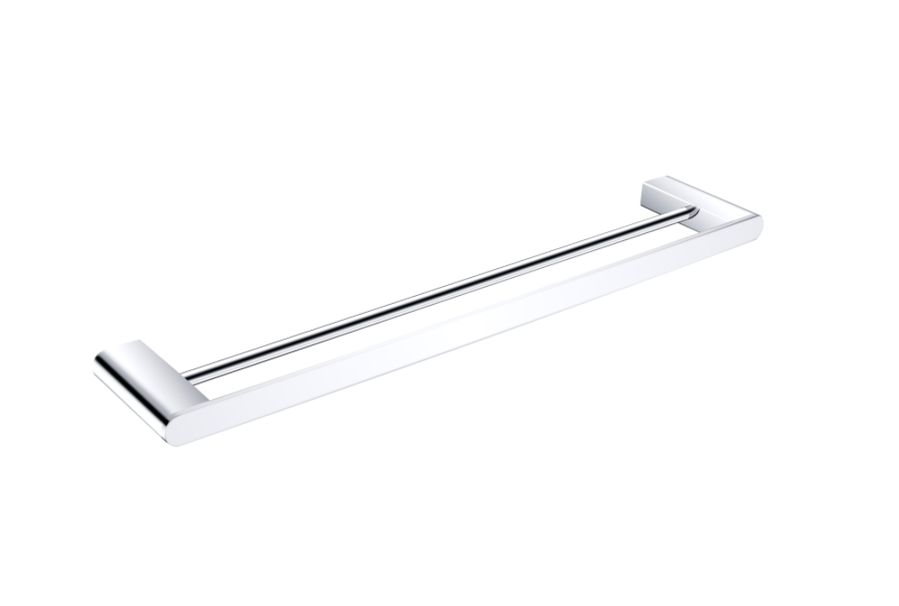 Bianca Double Towel Rail 600mm Stainless Steel