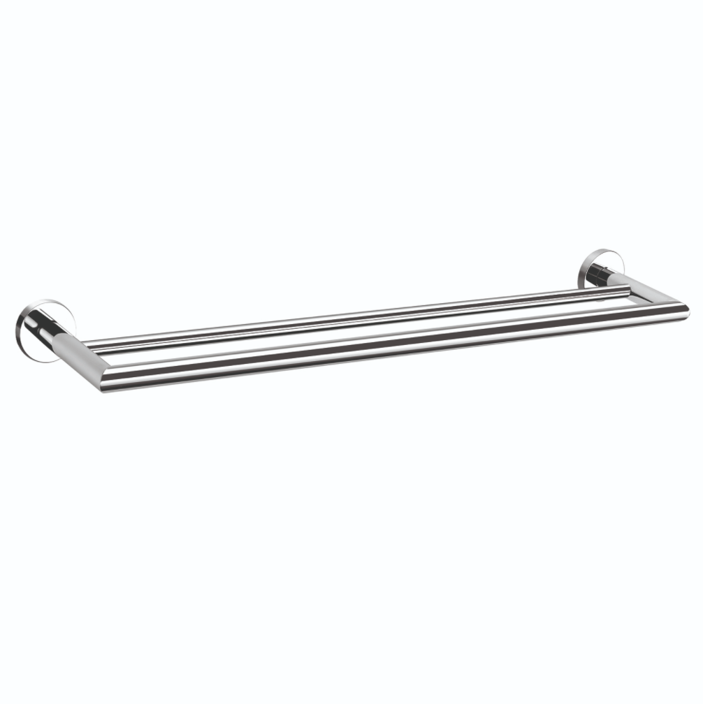 Dolce Double Towel Rail 700mm - Designer Bathware