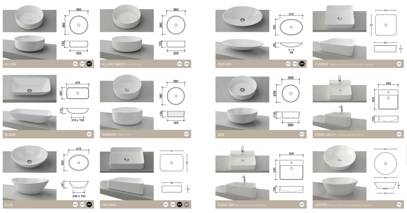 Oxbow Vanity Unit - Designer Bathware