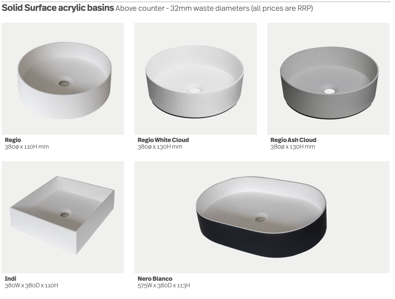 Anna Vanity Unit Floor Mount - Designer Bathware