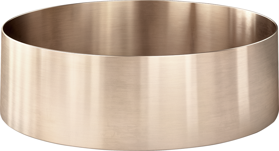 Round Stainless Steel Bathroom Basin - Designer Bathware