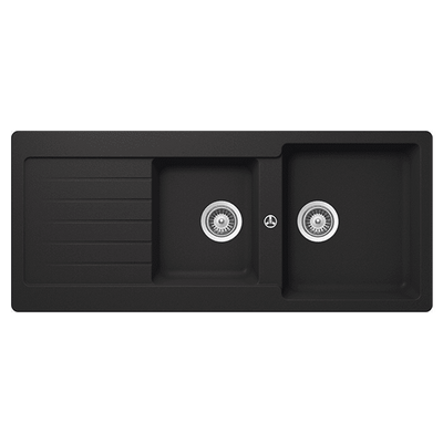 Schock Typos 1 & 3/4 Bowl with Drainer