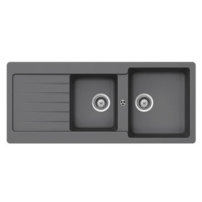 Schock Typos 1 & 3/4 Bowl with Drainer