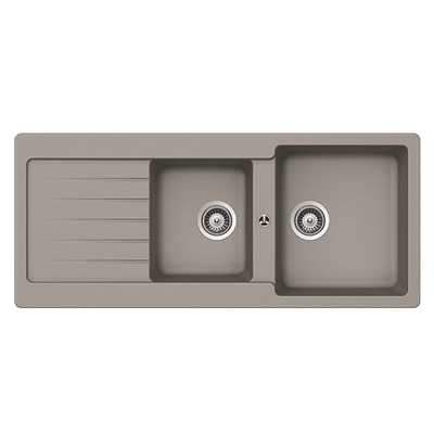 Schock Typos 1 & 3/4 Bowl with Drainer