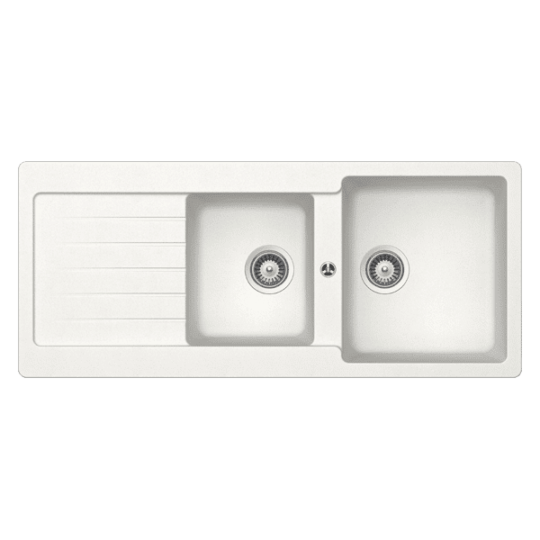 Schock Typos 1 & 3/4 Bowl with Drainer - Designer Bathware