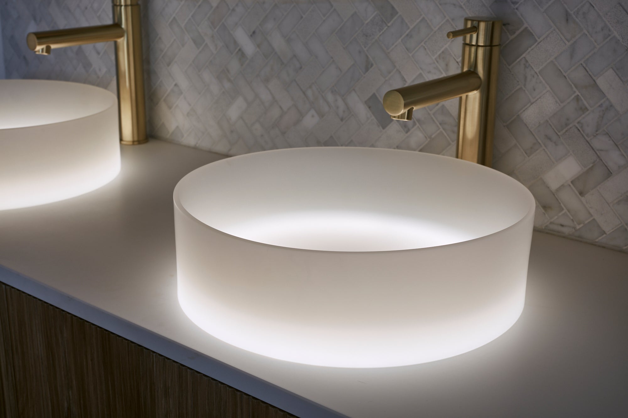 Basin Lab Round Powder Basin - Designer Bathware
