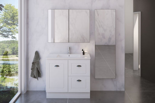 Nevada Classic Vanity Unit Floor Mount - Designer Bathware