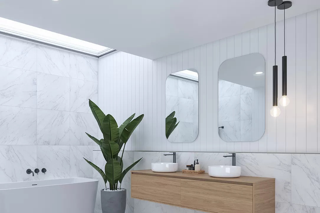 Timberline Allure Gloss White Basin - Designer Bathware
