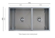 Interchange Brushed Stainless Steel Sink 1.75