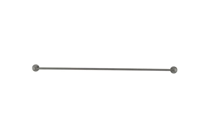 Round Single Towel Rail 600mm - Shadow - Designer Bathware