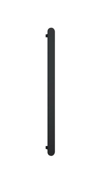 Flat Pill 12V Vertical Single Heated Towel Rail - Designer Bathware