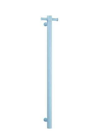 Round Heated Vertical Bar Rail - Designer Bathware