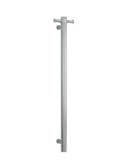 Round Heated Vertical Bar Rail - Designer Bathware