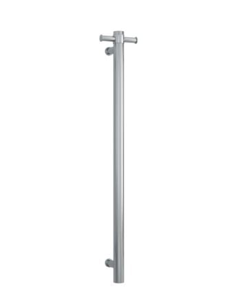 Round Heated Vertical Bar Rail - Designer Bathware