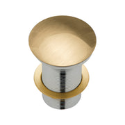 Metal Cap Pop-Up Waste, 32mm Urban Brass - Designer Bathware