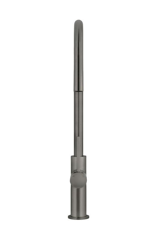 Round Piccola Pull Out Kitchen Mixer Tap - Shadow - Designer Bathware