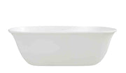 Blanche 162 x 74 TitanCast Solid Surface Freestanding Bath - Gloss White