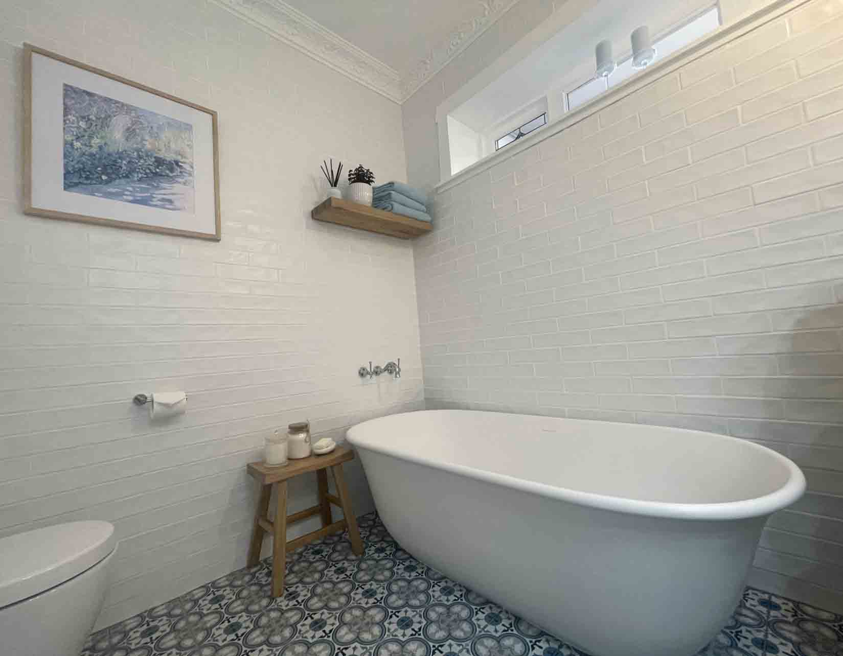 Blanche 162 x 74 TitanCast Solid Surface Freestanding Bath