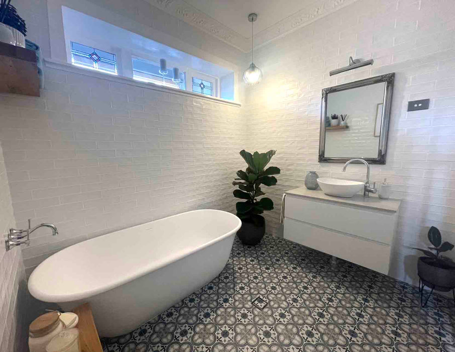 Blanche 162 x 74 TitanCast Solid Surface Freestanding Bath