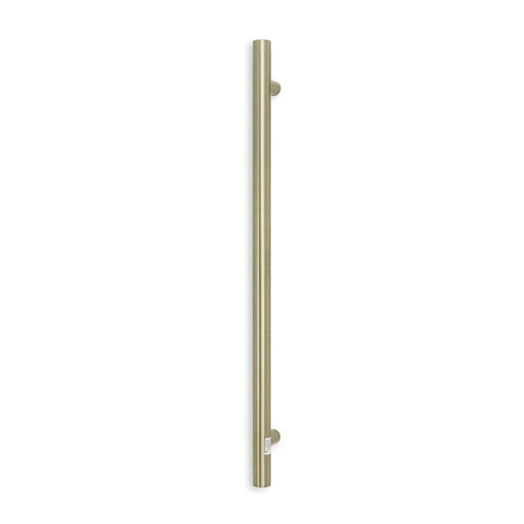 Radiant Vertical Heated Towel Rail Brushed Nickel