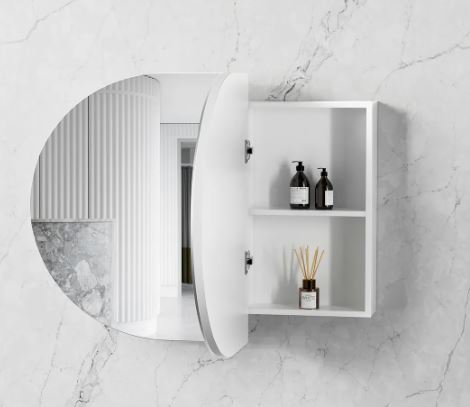 Bondi Shaving Cabinet Matte White 900mm