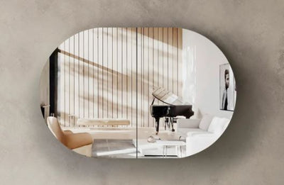 Bondi Shaving Cabinet Matte White 900mm