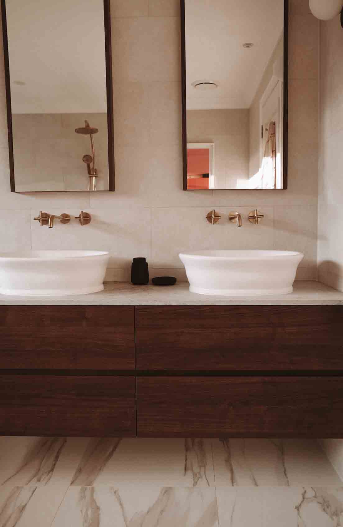 Cambridge 54 x 39 TitanCast Solid Surface Above Counter Basin - Gloss White