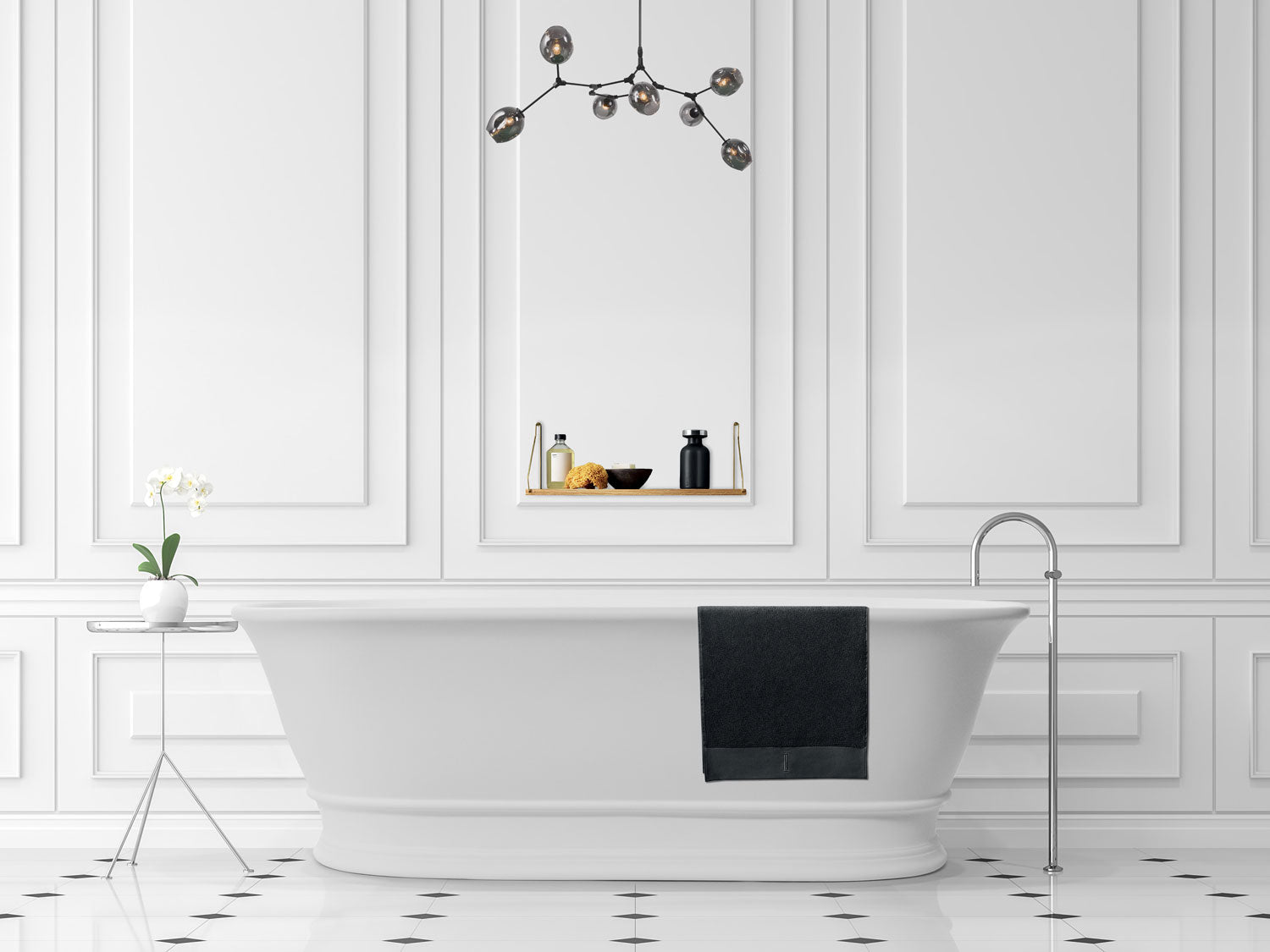 Cambridge 174 x 76 Titan Cast Freestanding Bath - Designer Bathware
