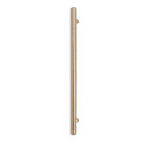 Radiant Vertical Heated Towel Rail Champagne