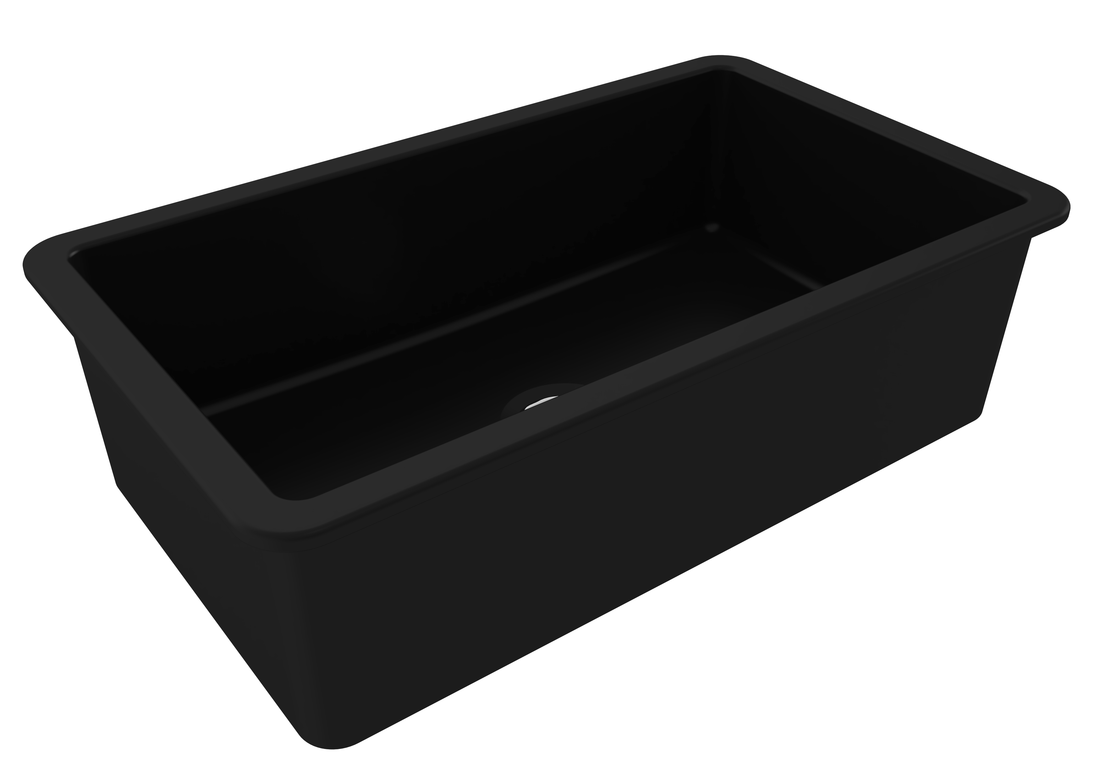 Cuisine 81 x 48 Inset / Undermount Fine Fireclay Sink - Designer Bathware