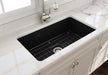 Cuisine 81 x 48 Inset / Undermount Fine Fireclay Sink - Designer Bathware