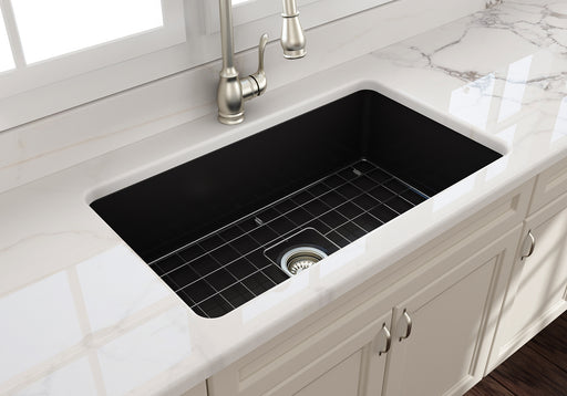 Cuisine 81 x 48 Inset / Undermount Fine Fireclay Sink - Designer Bathware