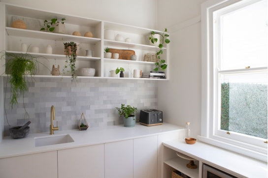 Cuisine 46 x 46 Inset / Undermount Fine Fireclay Sink - Designer Bathware