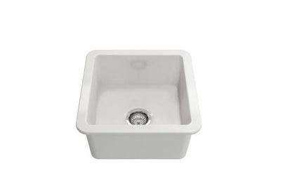 Cuisine 46 x 46 Inset / Undermount Fine Fireclay Sink