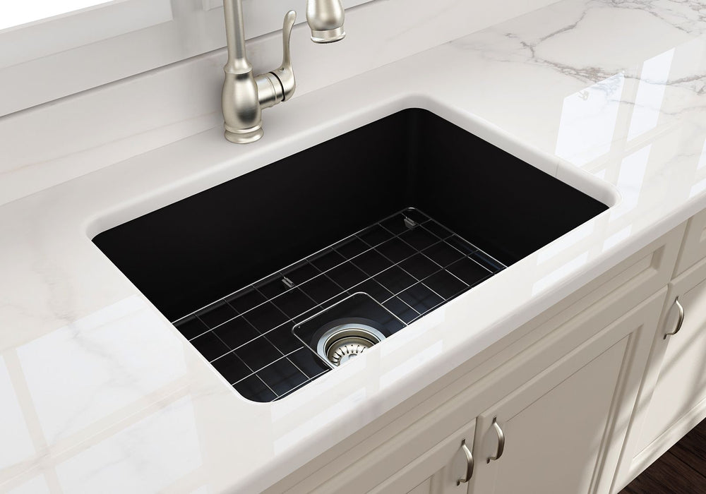 Cuisine 68 x 48 Inset / Undermount Fine Fireclay Sink - Designer Bathware