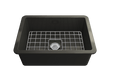 Cuisine 68 x 48 Inset / Undermount Fine Fireclay Sink - Designer Bathware