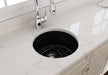 Cuisine Round 47 Inset / Undermount Fine Fireclay Sink - Designer Bathware