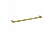Round Single Bar Heated Towel Rail 800 - Designer Bathware
