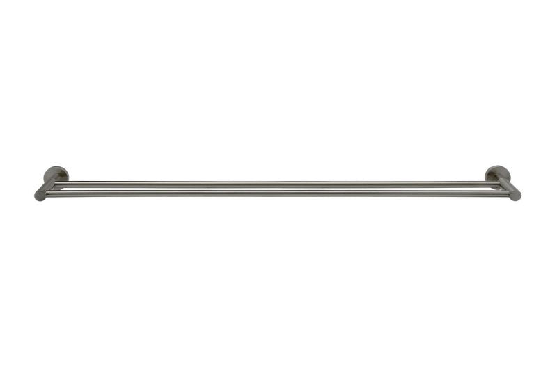 Round Double Towel Rail 900mm - Shadow - Designer Bathware