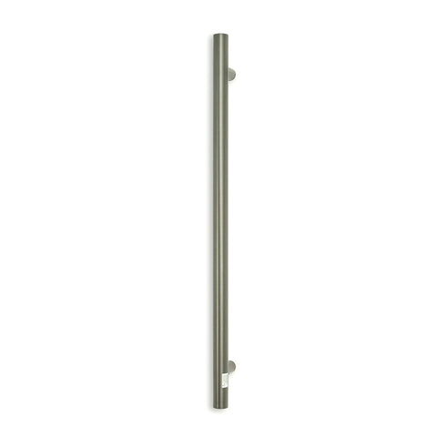 Radiant Vertical Heated Towel Rail Gun Metal Grey