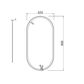 METAL FRAMED LED MIRROR GOLD - Designer Bathware