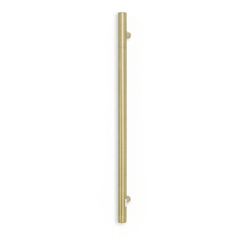 Radiant Vertical Heated Towel Rail Light Gold