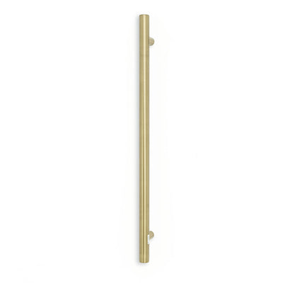 Radiant Vertical Heated Towel Rail Light Gold